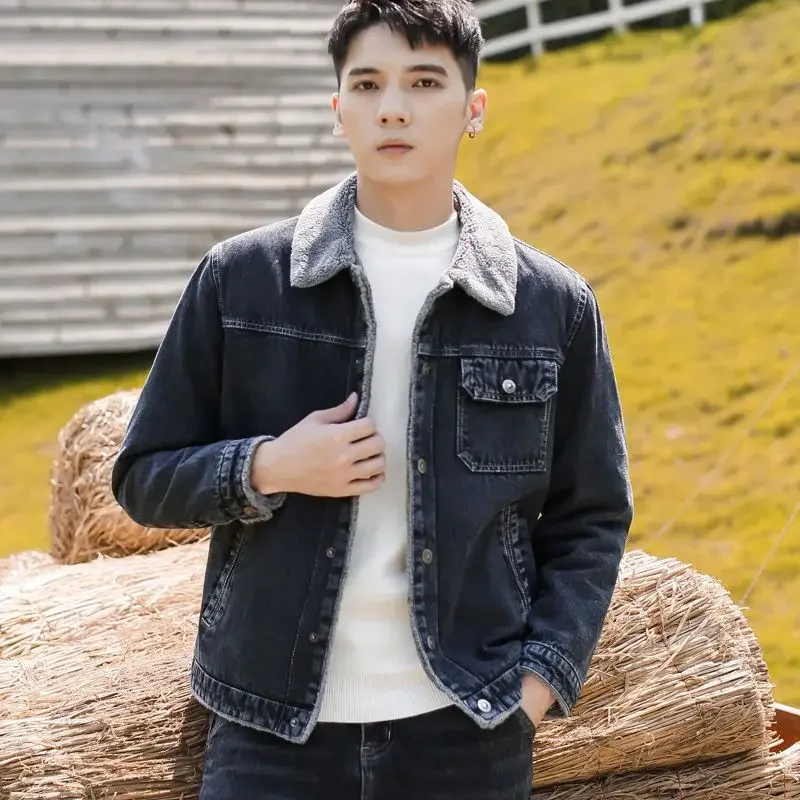 GELITAYIN Padded Male Jean Coats Plus Size Winter Cargo Warm Men's Denim Jacket Rock Korean Popular Clothes Korea Original
GELITAYIN Padded Male Jean Coats Plus Size Winter Cargo Warm Men's Denim Jacket Rock Korean Popular Clothes Korea Original