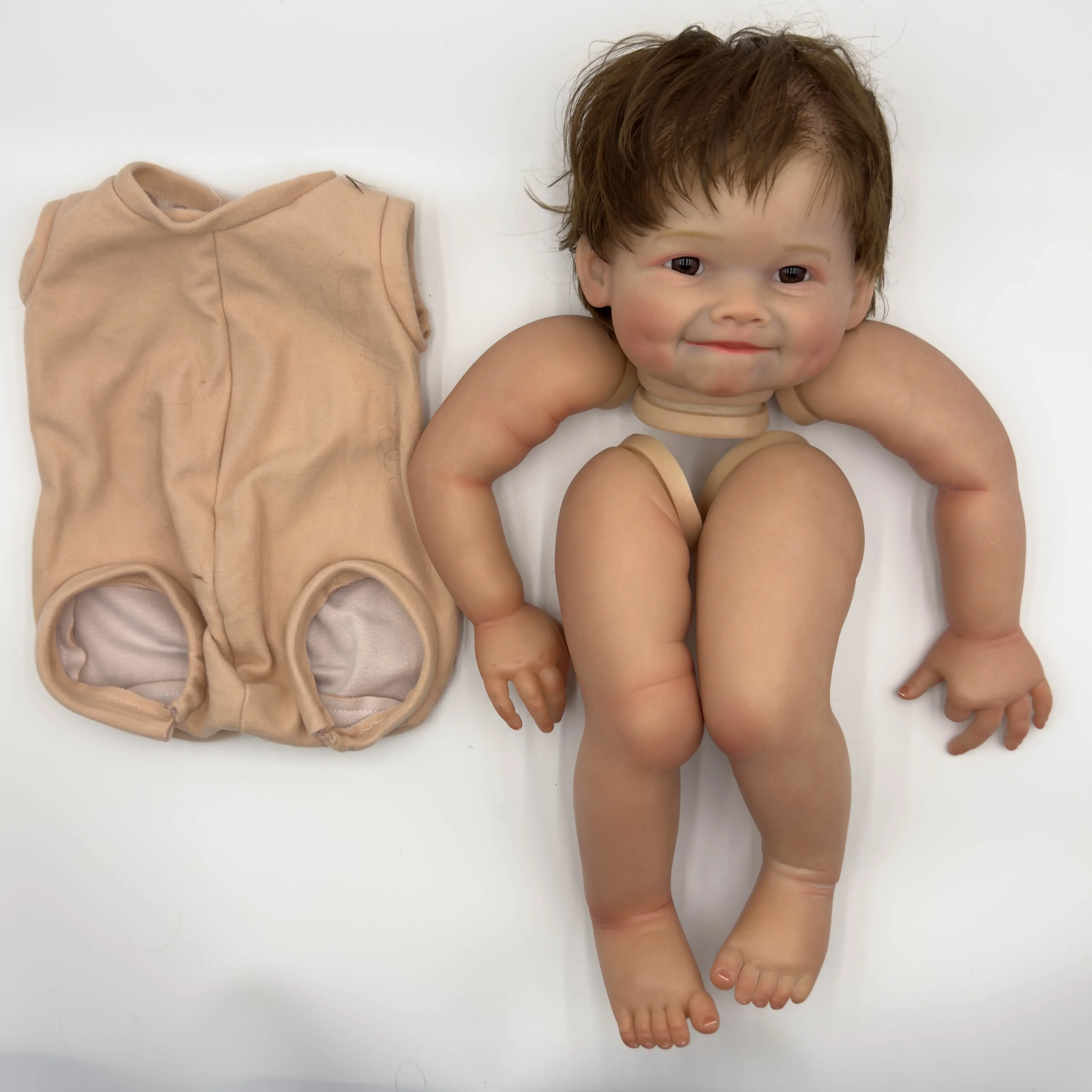 NPK 24inch Raya Lifelike Unfinished Reborn Doll kit painted Doll kit Doll parts with Hand Root Hair
NPK 24inch Raya Lifelike Unfinished Reborn Doll kit painted Doll kit Doll parts with Hand Root Hair