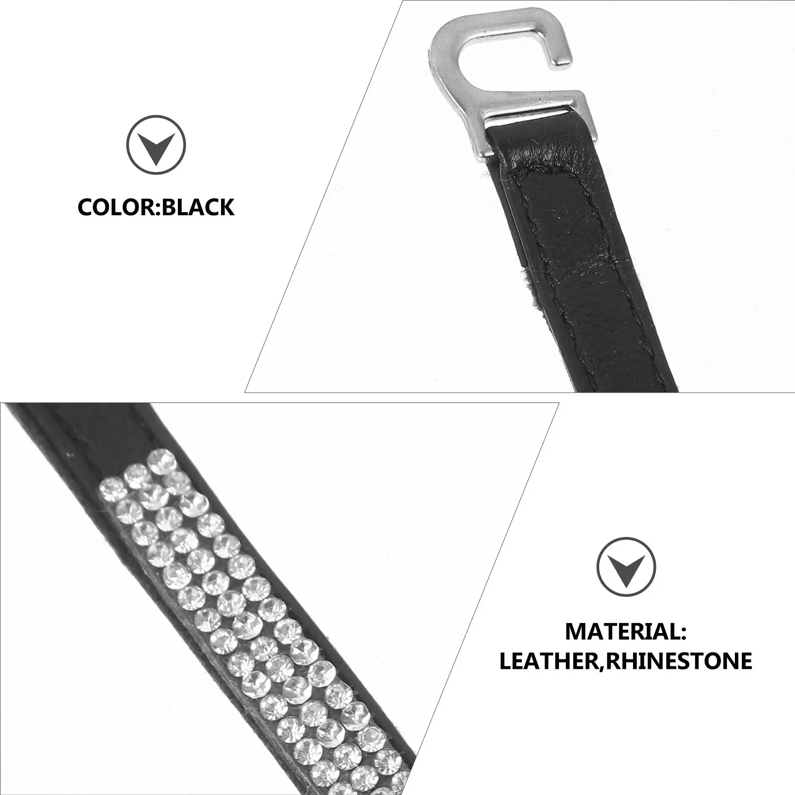 High Heel Shoelace Buckle Straps Non Tie Women Ankle Rhinestone Black Detachable Supplies Extender Replacement
High Heel Shoelace Buckle Straps Non Tie Women Ankle Rhinestone Black Detachable Supplies Extender Replacement