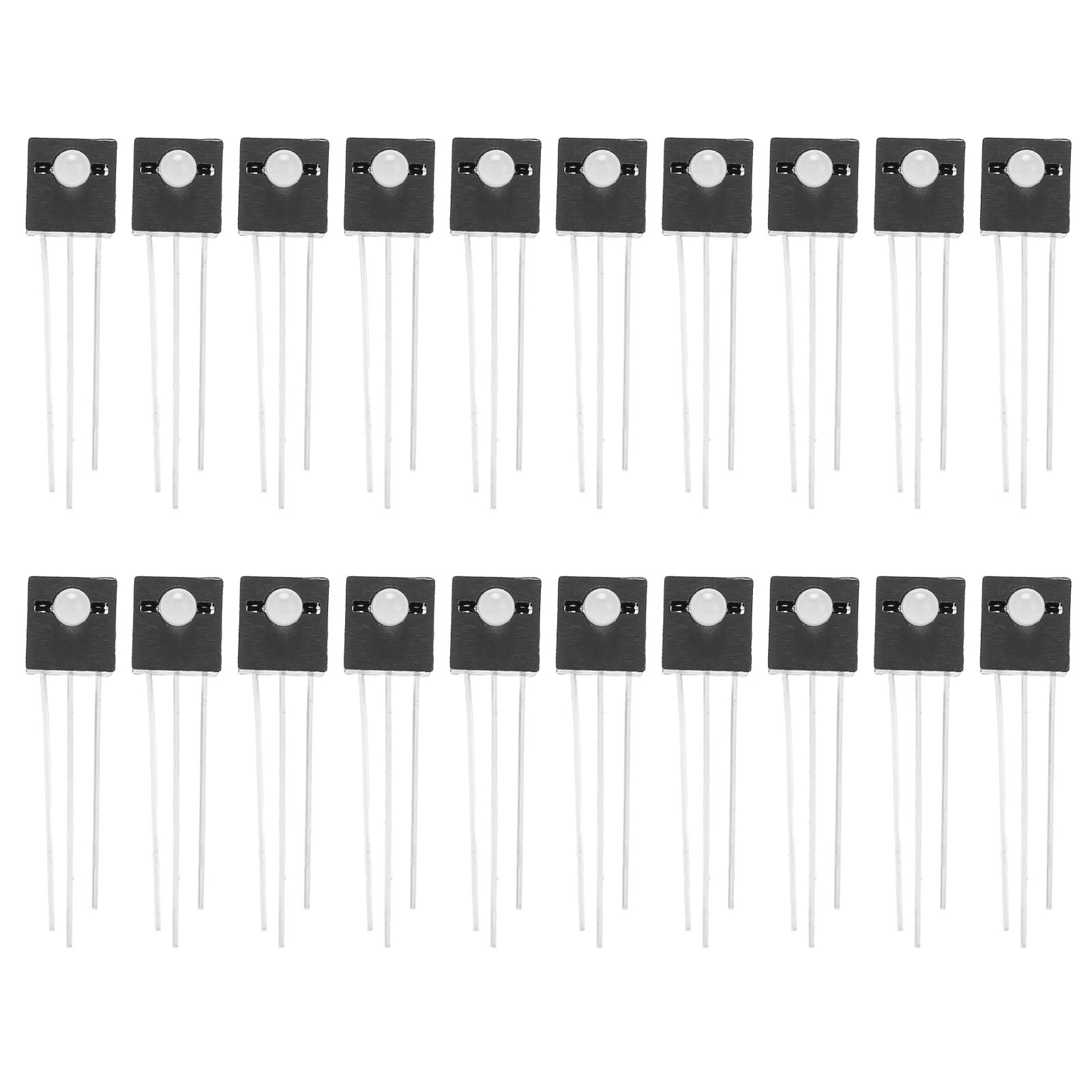 20Pcs LED Luminous Diode Lamp Holder 1‑Hole 2‑Color 3‑Pin Common Anode Light Emit Base 3mm
20Pcs LED Luminous Diode Lamp Holder 1‑Hole 2‑Color 3‑Pin Common Anode Light Emit Base 3mm