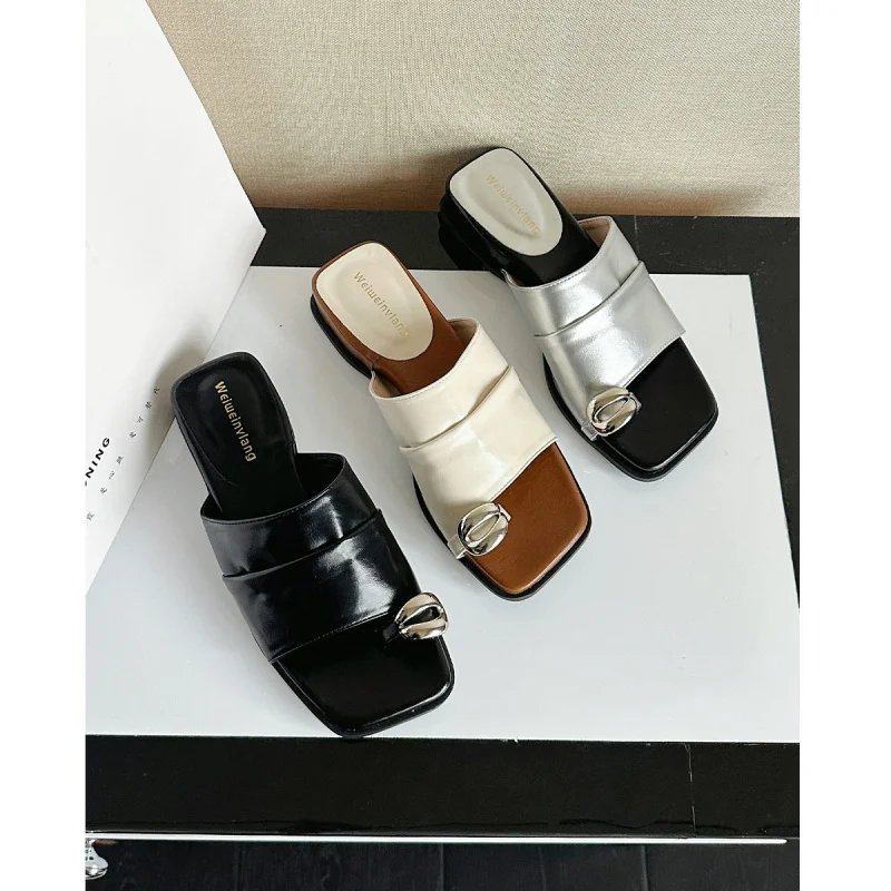 4cm Height Increase ~ French Resort Style Toe-Loop Wedge Heel Elegant Sandals for Women in Summer
4cm Height Increase ~ French Resort Style Toe-Loop Wedge Heel Elegant Sandals for Women in Summer