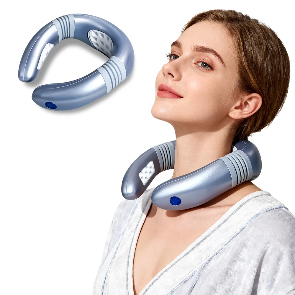 630nm Red Blue Light Neck Massager Home Use Neck Pain Relief la ser Therapy Device Ems Pulse Neck Massage
630nm Red Blue Light Neck Massager Home Use Neck Pain Relief la ser Therapy Device Ems Pulse Neck Massage