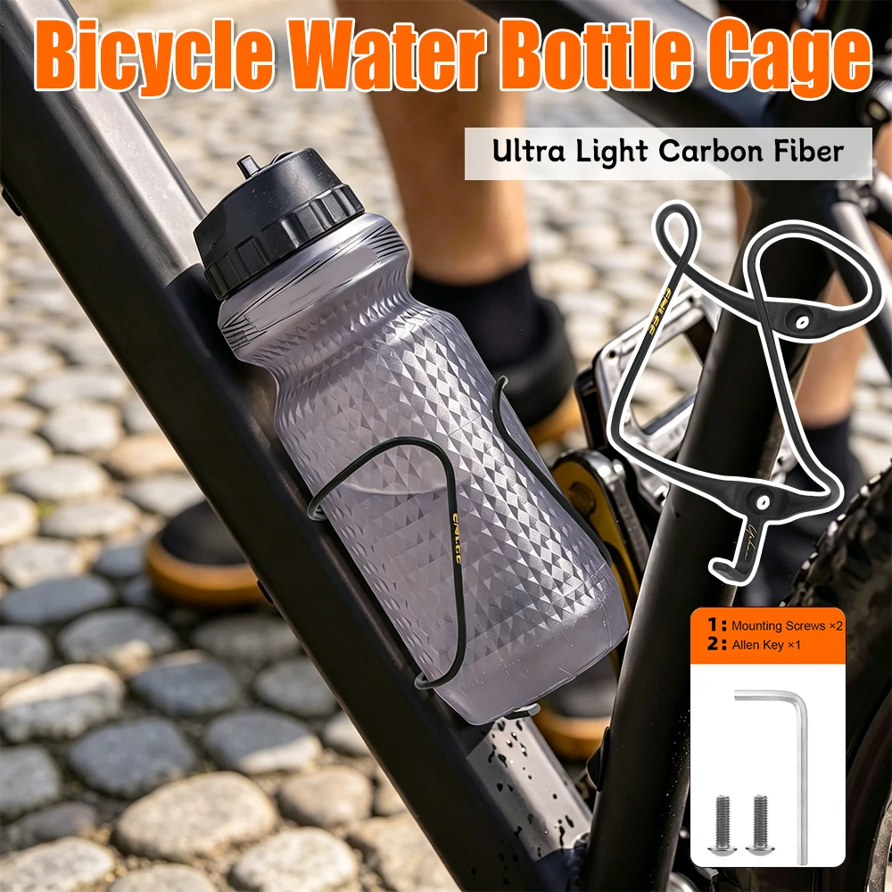 Bicycle Water Bottle Cage Ultra Lightweight Bikes Bottle Holder High-Carbon Fiber for Road Mountain Bikes Cycling Equipment
Bicycle Water Bottle Cage Ultra Lightweight Bikes Bottle Holder High-Carbon Fiber for Road Mountain Bikes Cycling Equipment