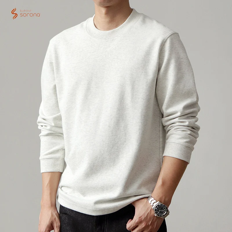 2025 Autumn New American Retro Heavyweight Solid Color Long Sleeve T-shirt Men's Fashion 100% Cotton Washed Casual Sport Tops 
2025 Autumn New American Retro Heavyweight Solid Color Long Sleeve T-shirt Men's Fashion 100% Cotton Washed Casual Sport Tops