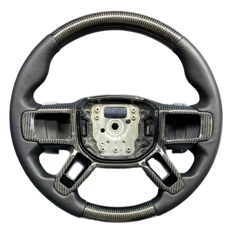 For Land Rover Defender Carbon Fiber Steering Wheel Modification
For Land Rover Defender Carbon Fiber Steering Wheel Modification