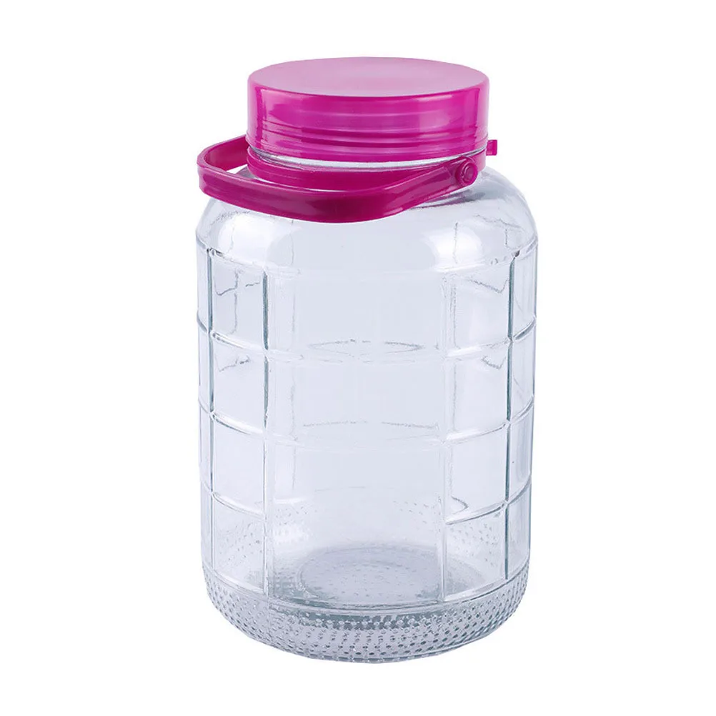 Transparent Glass Sealed Pickle Container Large Capacity Bottle Winemaking Jar Food Storage Jar Multipurpose Kitchen Utensil
Transparent Glass Sealed Pickle Container Large Capacity Bottle Winemaking Jar Food Storage Jar Multipurpose Kitchen Utensil