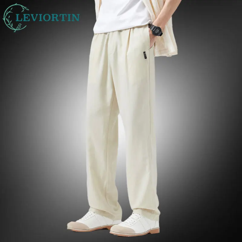 Men's Summer Casual Linen Lyocell Pants Ice Silk Quick-Dry Breathable Loose Fit Vacation Beach Thin Trousers Daily Wear
Men's Summer Casual Linen Lyocell Pants Ice Silk Quick-Dry Breathable Loose Fit Vacation Beach Thin Trousers Daily Wear