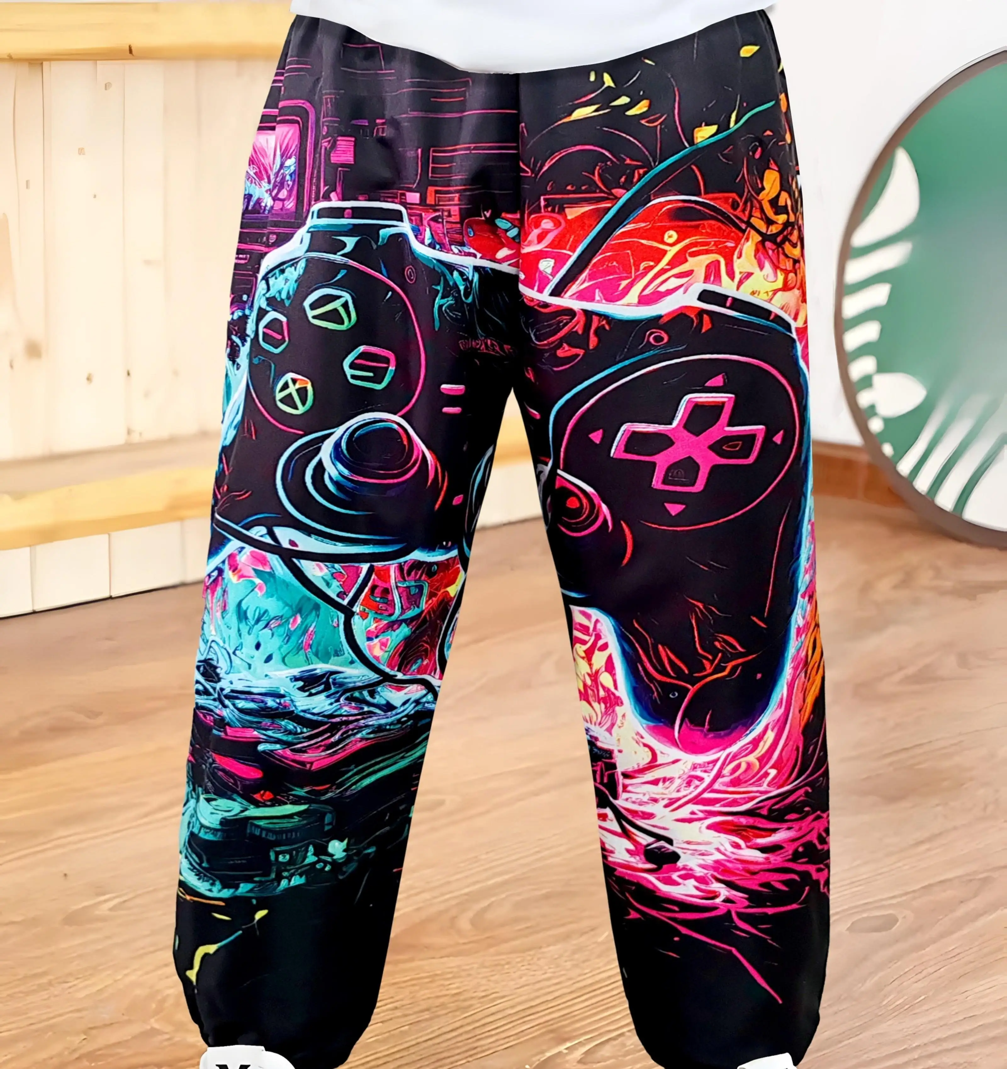 Game Console Abstract Printed Unisex Gaming Enthusiast Pants 3D Printed Casual Pants, Suitable for Outdoor Activities
Game Console Abstract Printed Unisex Gaming Enthusiast Pants 3D Printed Casual Pants, Suitable for Outdoor Activities