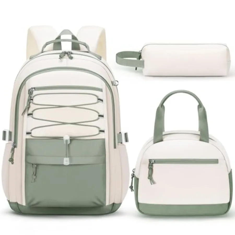 Backpack for Girls 3 PCS Waterproof Girls Backpack with Lunch Box and Pencil Case Lightweight Bookbag Set for Teen Girl Travel
Backpack for Girls 3 PCS Waterproof Girls Backpack with Lunch Box and Pencil Case Lightweight Bookbag Set for Teen Girl Travel