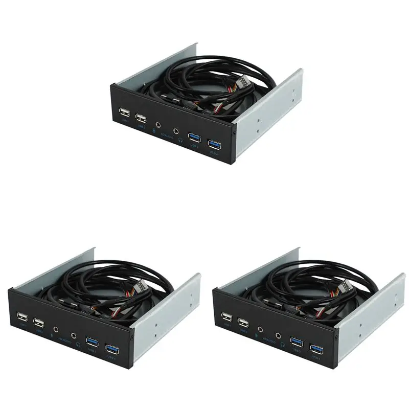 QWE-3Pc 5.25 Inch Desktop Pc Case Internal Front Panel Usb Hub 2 Ports Usb 3.0 And 2 Ports Usb 2.0 With Hd Audio Port 20 Pin
QWE-3Pc 5.25 Inch Desktop Pc Case Internal Front Panel Usb Hub 2 Ports Usb 3.0 And 2 Ports Usb 2.0 With Hd Audio Port 20 Pin