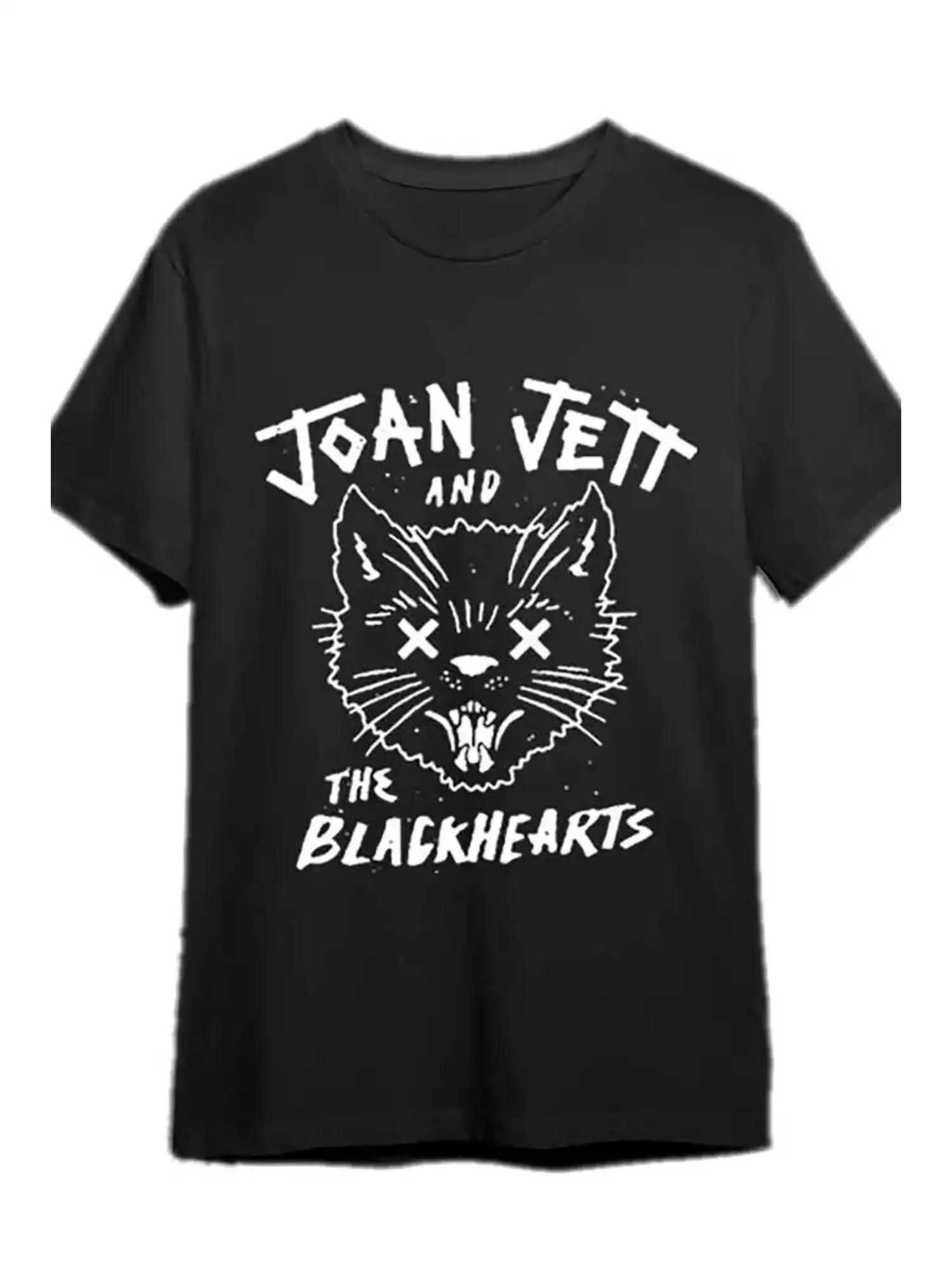 Joan Jett The Blackhearts Graphic Cotton T-Shirt - Unisex Regular Fit Crew Neck Knit Tee for Summer Casual Sports Wear
Joan Jett The Blackhearts Graphic Cotton T-Shirt - Unisex Regular Fit Crew Neck Knit Tee for Summer Casual Sports Wear