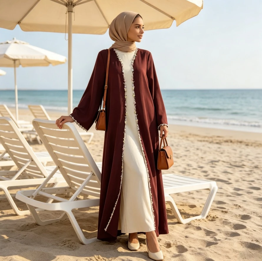 Abaya Women Cardigan Open Long Dresses Robe Embroidery Eid Muslim Solid Ramadan Vestidos Morocco Dubai Kaftan Jalabiya 2026
Abaya Women Cardigan Open Long Dresses Robe Embroidery Eid Muslim Solid Ramadan Vestidos Morocco Dubai Kaftan Jalabiya 2026