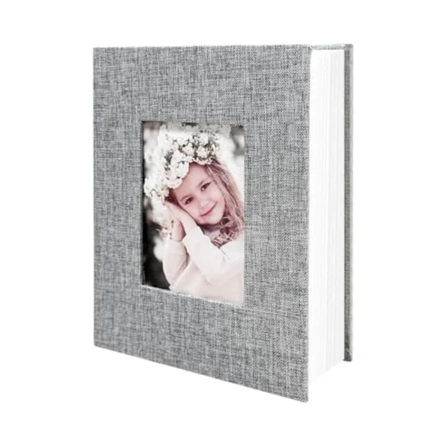 Photo Album 4x6, Linen Cover Top Loader Vertical, Slip-in Picture Pockets Albums for Wedding, Family, Anniversary, Baby, Vacati
Photo Album 4x6, Linen Cover Top Loader Vertical, Slip-in Picture Pockets Albums for Wedding, Family, Anniversary, Baby, Vacati