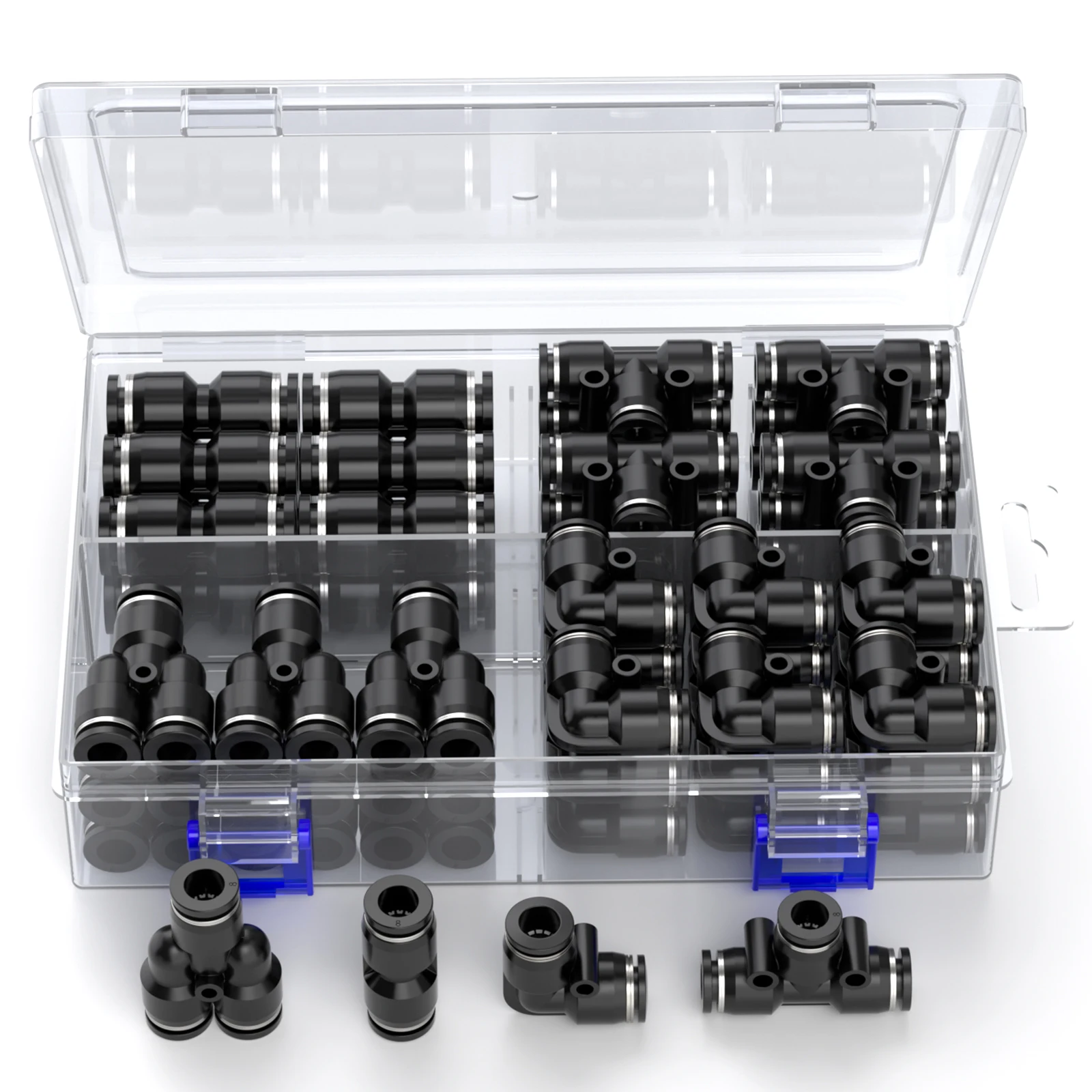 Черная коробка из искусственной кожи PE PV PY 4/6/8/10/12/14/16 мм, комплект соединителей для пневматического шланга, быстроразъемное соединение для пневматического воздушного шланга
Черная коробка из искусственной кожи PE PV PY 4/6/8/10/12/14/16 мм, комплект соединителей для пневматического шланга, быстроразъемное соединение для пневматического воздушного шланга