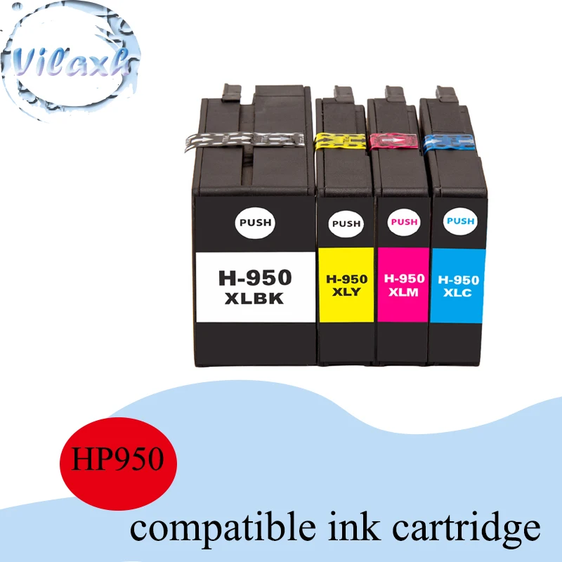 Vilaxh 950XL Compatible for HP 950XL for 950XL ink cartridge Officejet Pro 8600 8610 8615 8620 8630 8625 8660 8680 Printer
Vilaxh 950XL Compatible for HP 950XL for 950XL ink cartridge Officejet Pro 8600 8610 8615 8620 8630 8625 8660 8680 Printer
