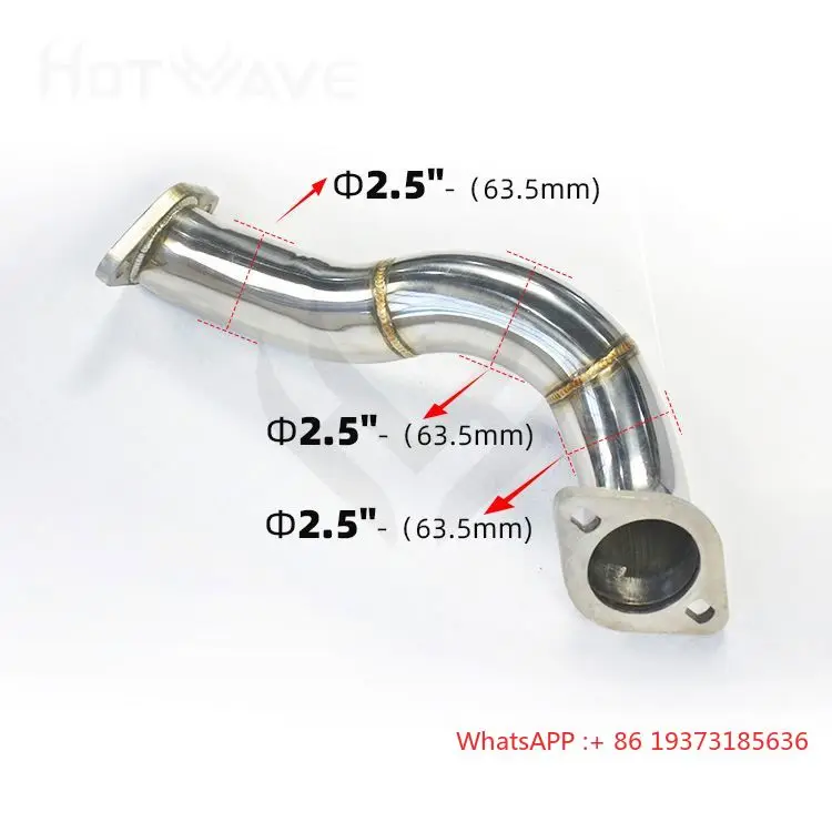 HOTWAVE OD 2,5 "безопасная выхлопная труба, передняя над трубой для Subaru BRZ 86 Scion FR-S, выхлопные трубы
HOTWAVE OD 2,5 "безопасная выхлопная труба, передняя над трубой для Subaru BRZ 86 Scion FR-S, выхлопные трубы