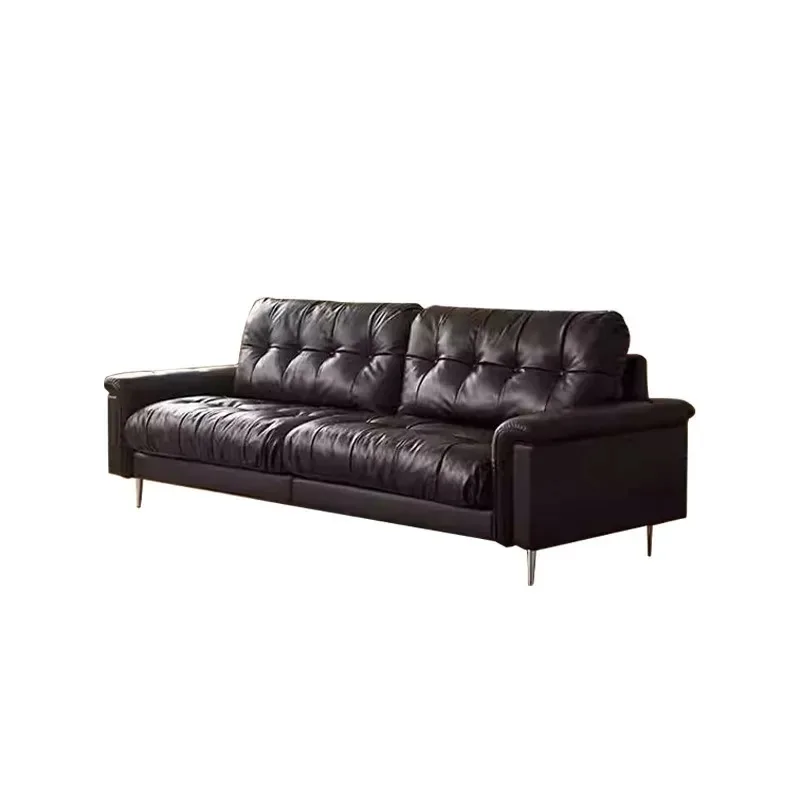 Nebula leather sofa first layer cowhide small apartment living room oil wax American retro
Nebula leather sofa first layer cowhide small apartment living room oil wax American retro