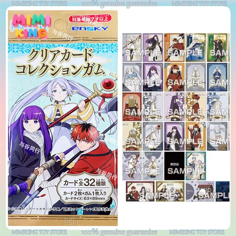 Genuine Frieren Beyond Journey'S End 1st Series Clear Mini Acg Cards Blind Bag Pull Anime Goods Mystery Box Childrens Gifts
Genuine Frieren Beyond Journey'S End 1st Series Clear Mini Acg Cards Blind Bag Pull Anime Goods Mystery Box Childrens Gifts