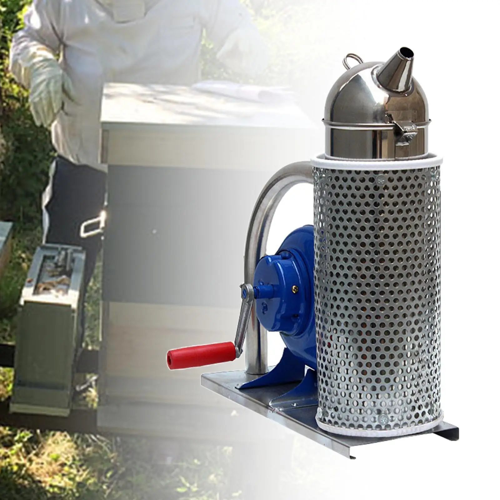 Bee with Heat Protection Beekeeping Tool Fumigating Bees and Expelling Bees Smoke Sprayer
Bee with Heat Protection Beekeeping Tool Fumigating Bees and Expelling Bees Smoke Sprayer