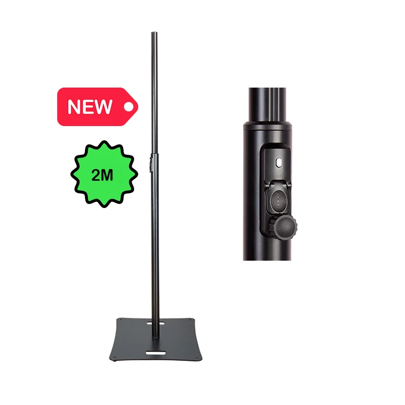SS980R Yinyu Speaker & Light Stand 200cm Metal Auto-Lock Shaft System with 12.5KG Steel Base for Stage Reinforcement
SS980R Yinyu Speaker & Light Stand 200cm Metal Auto-Lock Shaft System with 12.5KG Steel Base for Stage Reinforcement