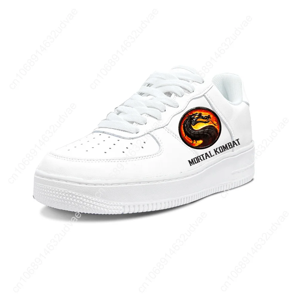 Mortal Kombat Shoes AF Mens Womens Teenager White Flats Force Sneakers High Quality Footwear Basketball Running Customized Shoe
Mortal Kombat Shoes AF Mens Womens Teenager White Flats Force Sneakers High Quality Footwear Basketball Running Customized Shoe
