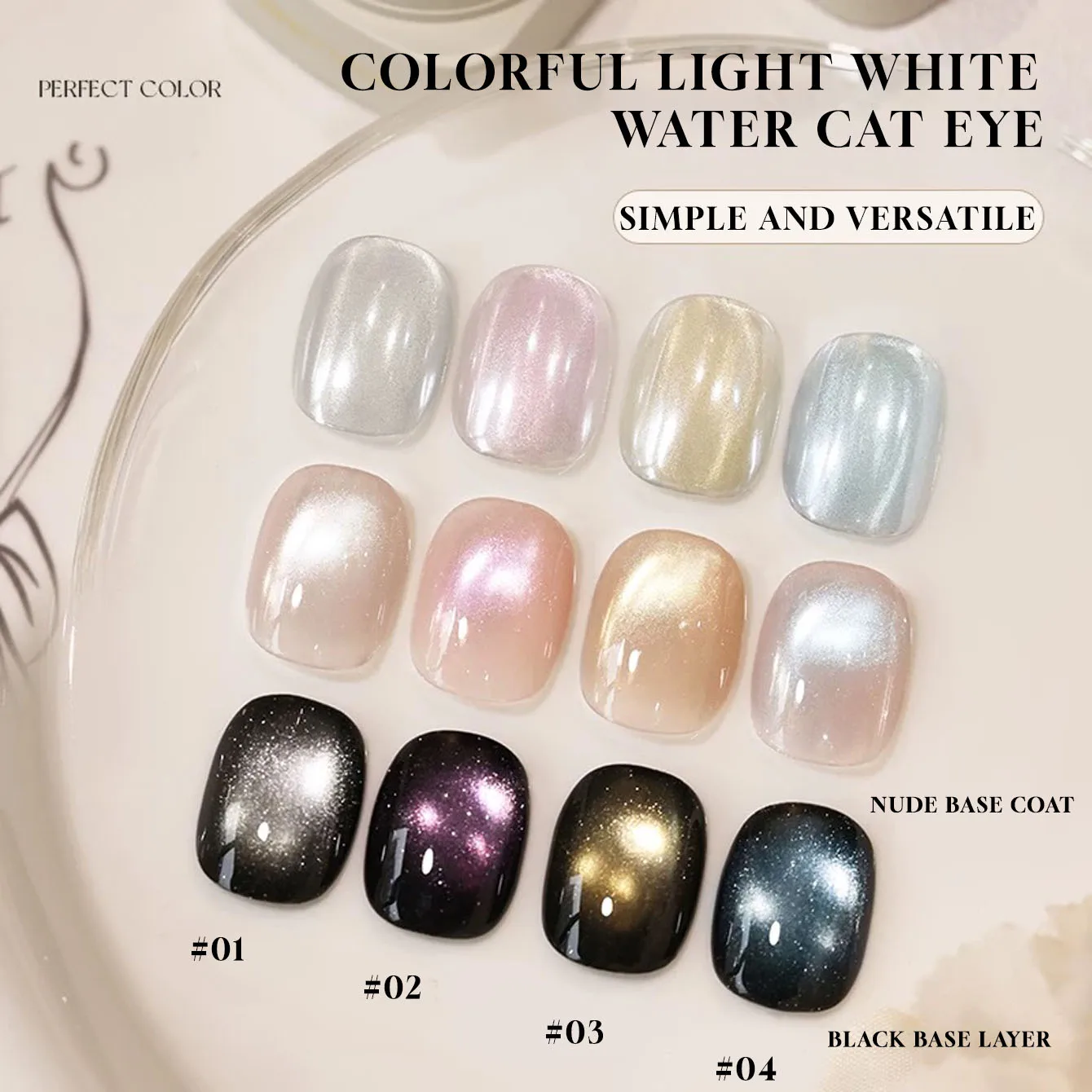 MIANEL 1-12pcs12ML Spring Nails Zero Clear Feeling Without Base Color Universal Color Light White Water Glass Gel Nail Polish
MIANEL 1-12pcs12ML Spring Nails Zero Clear Feeling Without Base Color Universal Color Light White Water Glass Gel Nail Polish
