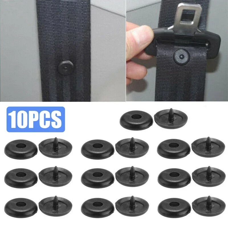 10Pcs Black Car Universal Accessories Plastic Safety Seat Belt Stopper Spacing Limit Buckle Clip Retainer Seatbelt Stop Button
10Pcs Black Car Universal Accessories Plastic Safety Seat Belt Stopper Spacing Limit Buckle Clip Retainer Seatbelt Stop Button