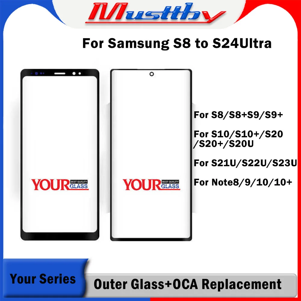 Musttby 10pc 100% Ori Edge Glass with OCA for Samsung S10 S24 S23 S22 S9 S8 Ultra Note 10 20 Curved Front Screen Replacement
Musttby 10pc 100% Ori Edge Glass with OCA for Samsung S10 S24 S23 S22 S9 S8 Ultra Note 10 20 Curved Front Screen Replacement