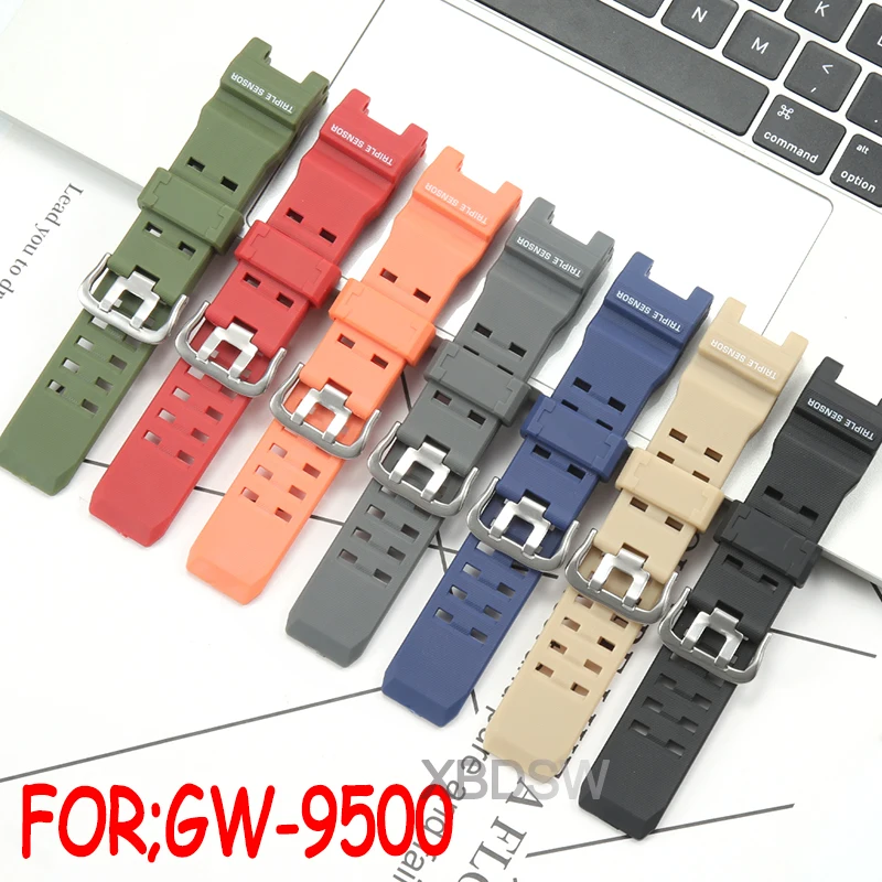 GW-9500 Strap For Casio GW-9500 GW-9500-3ER Sports Watch Band GW-9500-1JF G Series MUDMAN Bracelet
GW-9500 Strap For Casio GW-9500 GW-9500-3ER Sports Watch Band GW-9500-1JF G Series MUDMAN Bracelet