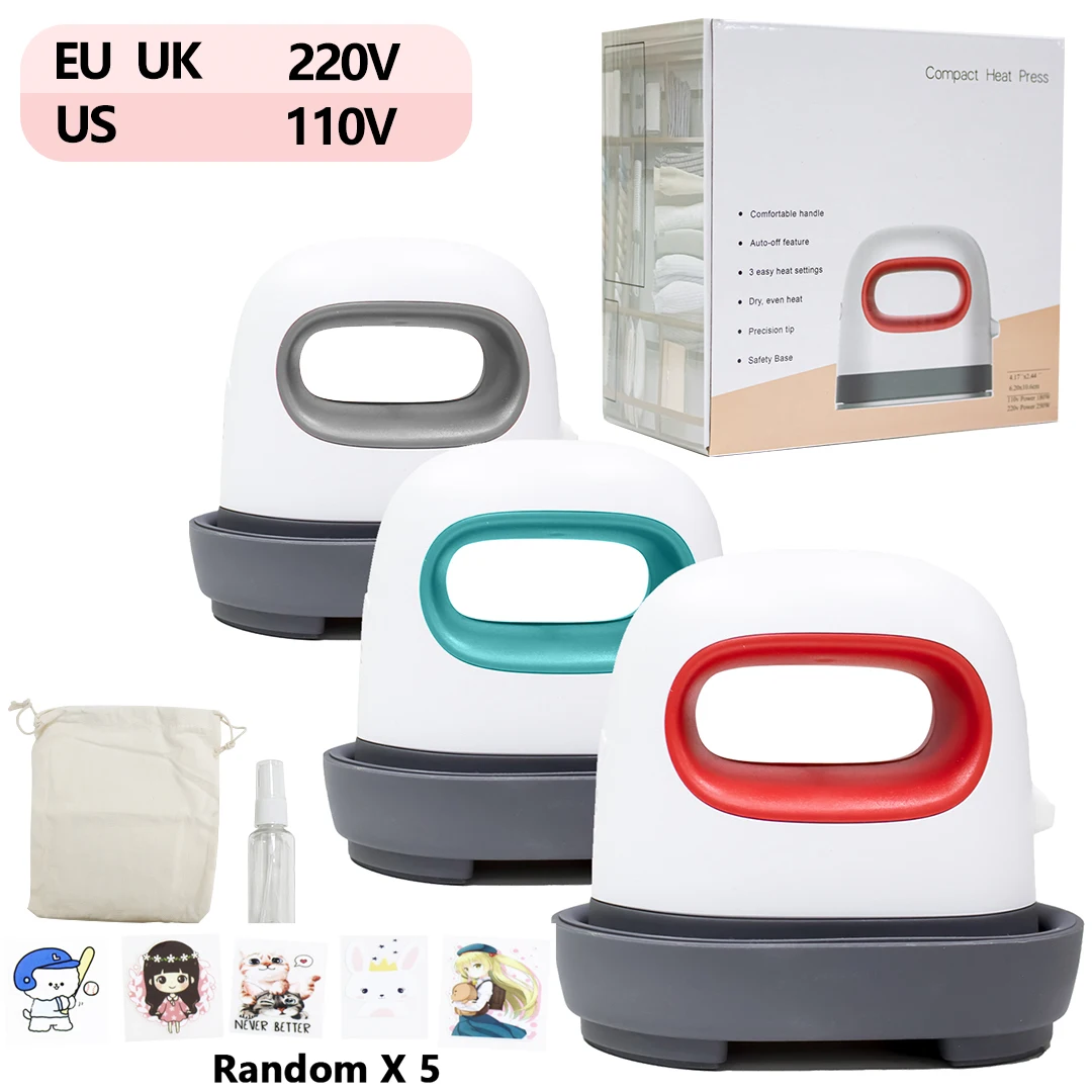 Easy Press Iron Type Heat Sealed Portable Mini Heat Transfer Machine T Shirt Logo Sublimation Heat Press Machines
Easy Press Iron Type Heat Sealed Portable Mini Heat Transfer Machine T Shirt Logo Sublimation Heat Press Machines