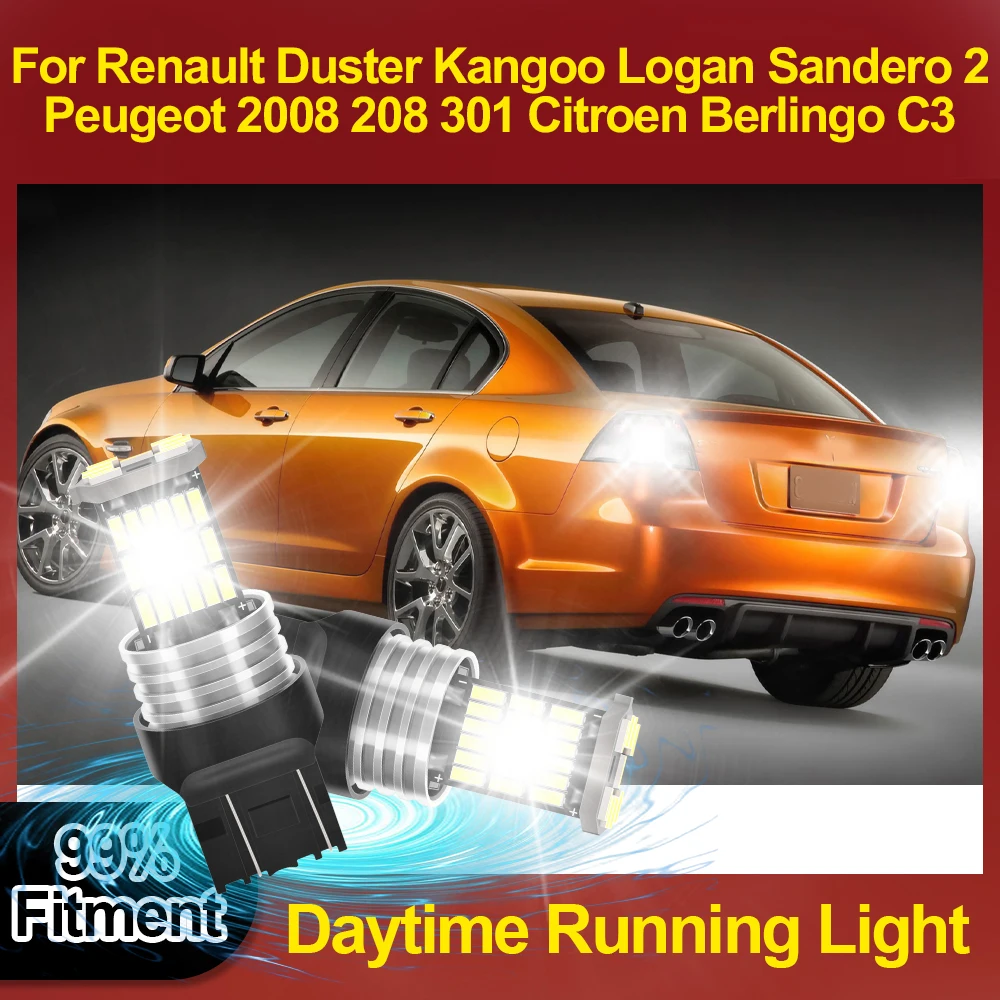 7443 W21/5W T20 Дневные ходовые огни Blub 12 В Авто лампа 3400LM для Renault Duster Kangoo Logan Sandero 2 Peugeot 2008 208 30
7443 W21/5W T20 Дневные ходовые огни Blub 12 В Авто лампа 3400LM для Renault Duster Kangoo Logan Sandero 2 Peugeot 2008 208 30