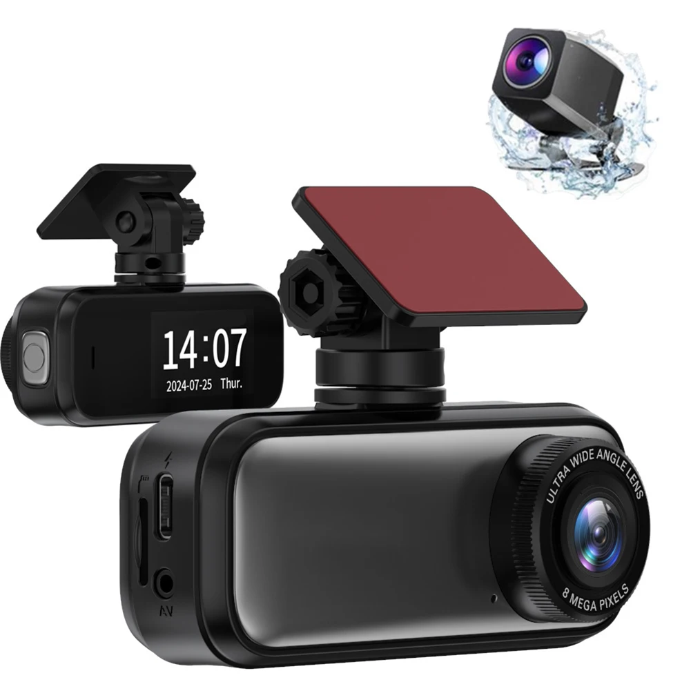 1080P Ultra-High Definition 4K Dashcam Dual Recording At The Front Rear Car Rear Camera Dash Cam Hidden
1080P Ultra-High Definition 4K Dashcam Dual Recording At The Front Rear Car Rear Camera Dash Cam Hidden