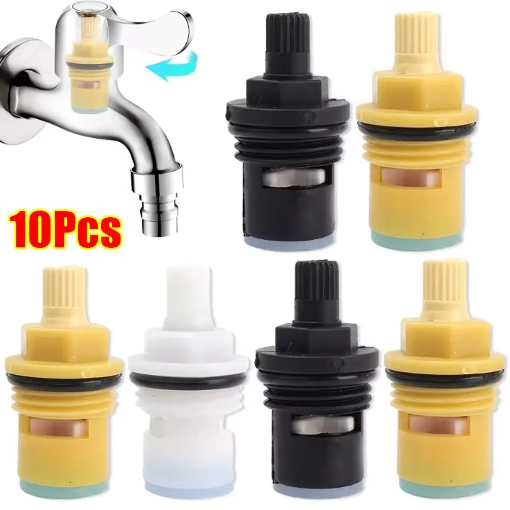 10Pcs Bathroom Kitchen Plastic Faucet Cartridge Hardware Accessory Replacement Repair Part Tap Valves Core Universal 1/2 Thread
10Pcs Bathroom Kitchen Plastic Faucet Cartridge Hardware Accessory Replacement Repair Part Tap Valves Core Universal 1/2 Thread