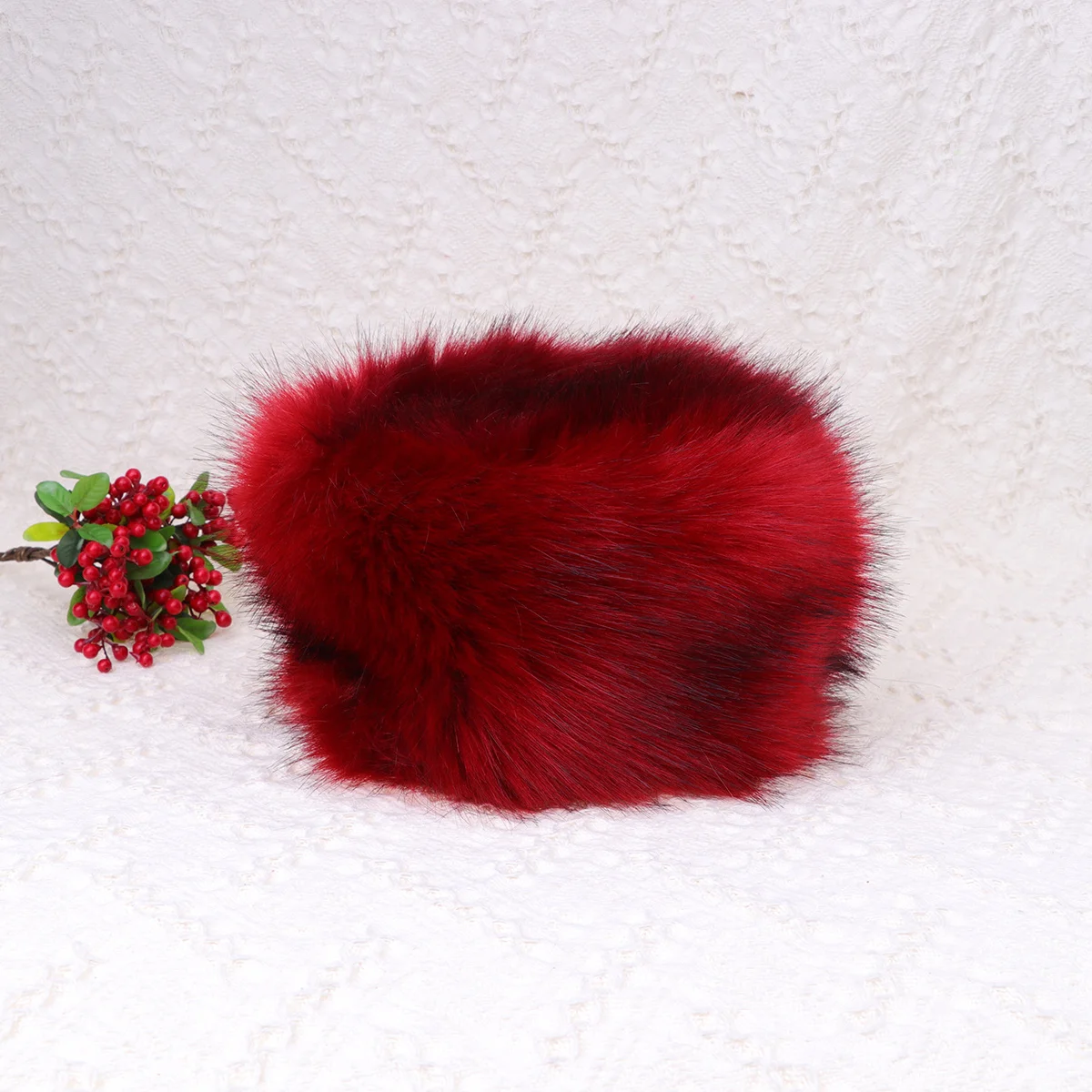 Warm Faux Red Winter Headwear For Cold Weather Ski Earmuff Insulated Women Hat Warm Women Hat
Warm Faux Red Winter Headwear For Cold Weather Ski Earmuff Insulated Women Hat Warm Women Hat