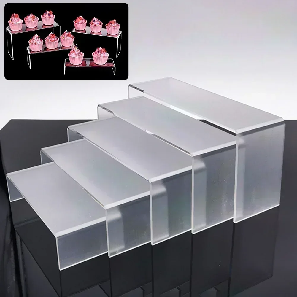 5Pcs/set 4mmTransparent Display Stand Acrylic Risers Shelf Figures Storage Rack Cosmetic Perfume Organizer Storage Shelf
5Pcs/set 4mmTransparent Display Stand Acrylic Risers Shelf Figures Storage Rack Cosmetic Perfume Organizer Storage Shelf