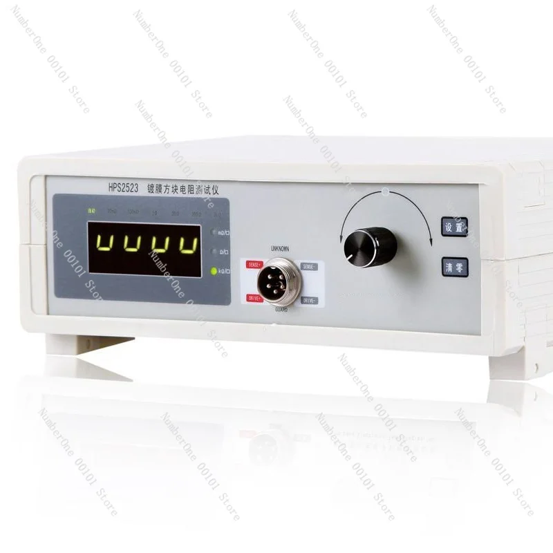 HPS2523 Four-Point Probe Sheet Resistivity Meter, for Coating Film Wafer Square Resistance Testing, Precision Instrument
HPS2523 Four-Point Probe Sheet Resistivity Meter, for Coating Film Wafer Square Resistance Testing, Precision Instrument