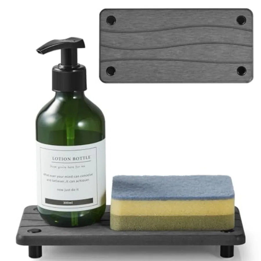 Water Absorbing Stone Sink Tray, 8" Diatomite Tray for Kitchen Bathroom Vanity, Fast Drying Stone Drying Caddy for Soap Dispens
Water Absorbing Stone Sink Tray, 8" Diatomite Tray for Kitchen Bathroom Vanity, Fast Drying Stone Drying Caddy for Soap Dispens