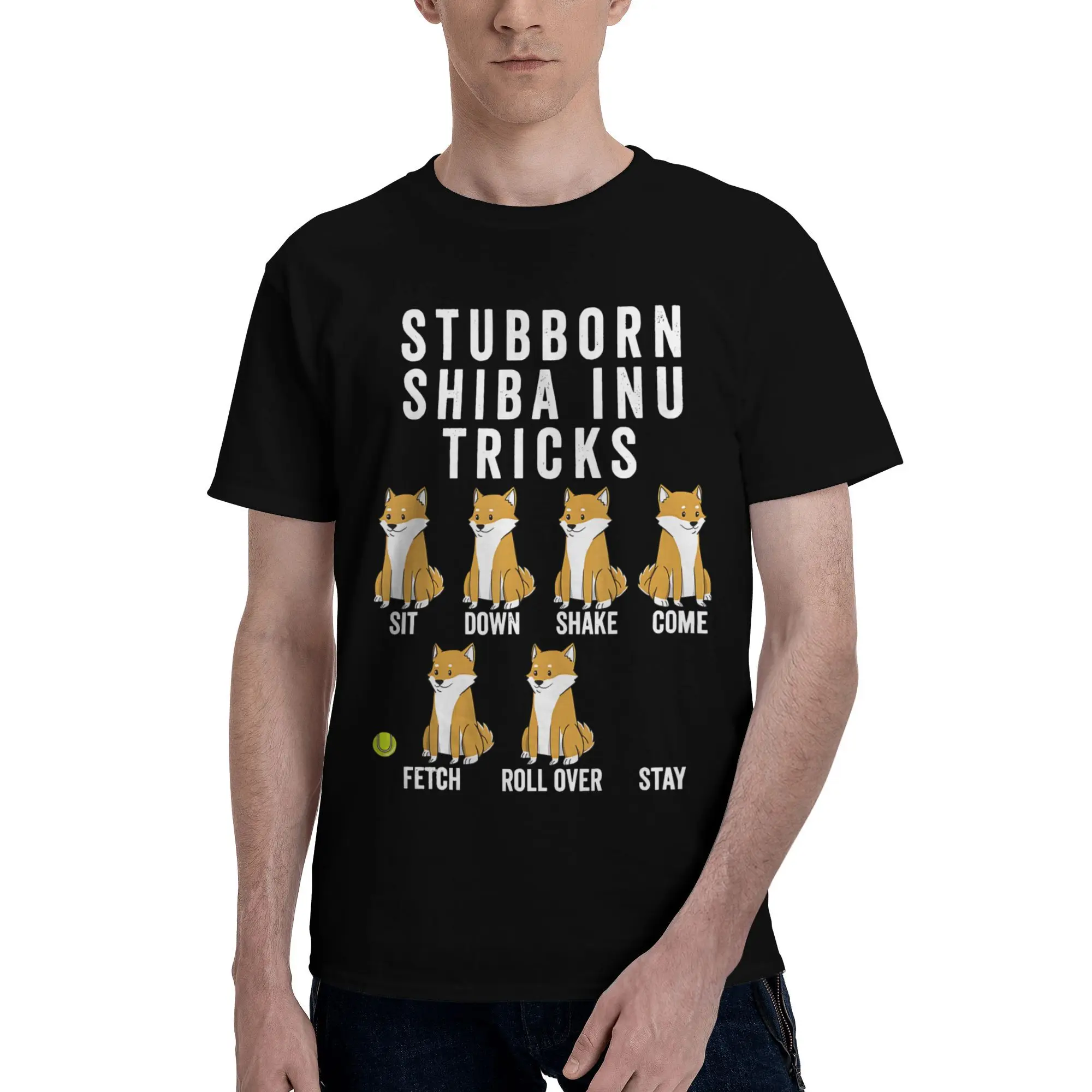 New 2025 yaer Shiba Inu Dogs with Tricks and the Phrase 'Stubborn Shiba Inu Tricks', Creating a Fun t shirt men sleeve shirt
New 2025 yaer Shiba Inu Dogs with Tricks and the Phrase 'Stubborn Shiba Inu Tricks', Creating a Fun t shirt men sleeve shirt