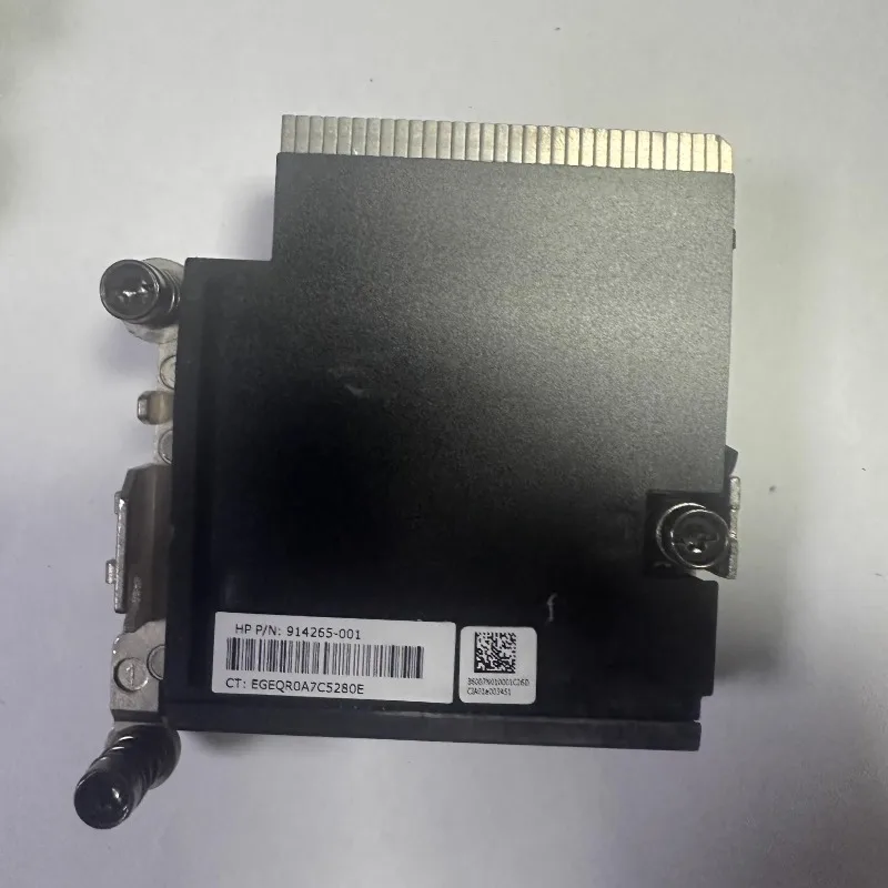 New Host Cooling for HP 914265 914254-001 400G3 600G3 800g3 DM Aluminum Heat Dissipation Block
New Host Cooling for HP 914265 914254-001 400G3 600G3 800g3 DM Aluminum Heat Dissipation Block