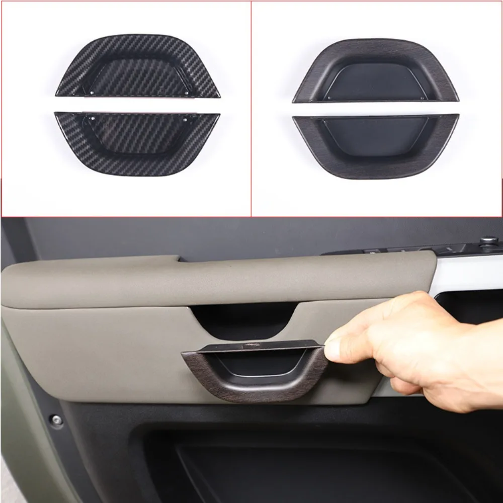 Car Inner Handle Side Cover For Land Rover Defender 90 110 2020-2023 ABS Car Styling Sticker Car Interior Accessories
Car Inner Handle Side Cover For Land Rover Defender 90 110 2020-2023 ABS Car Styling Sticker Car Interior Accessories