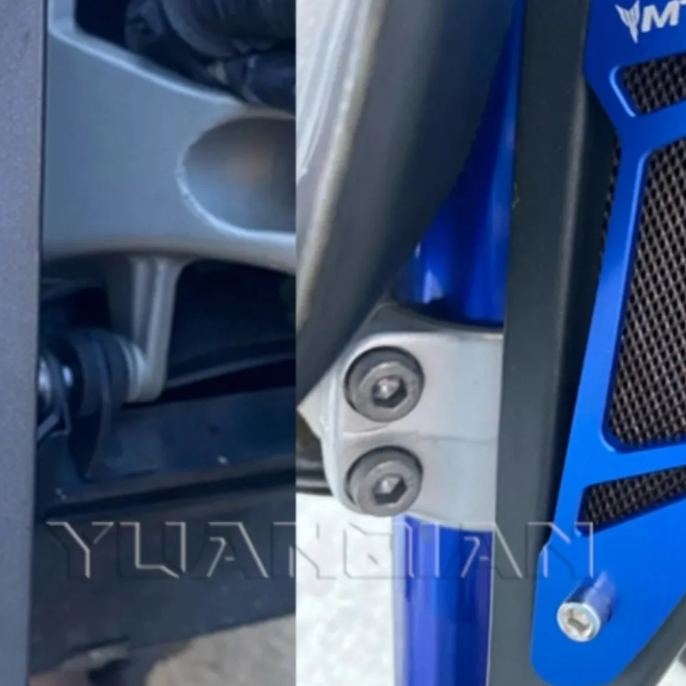 For Yamaha MT-09 MT09 MT 09 SP FZ-09 FZ09 2013 2014 2015 2016 Motorcycle Side Fuel Tank Air Intake Mesh Inlet Decoration Guard