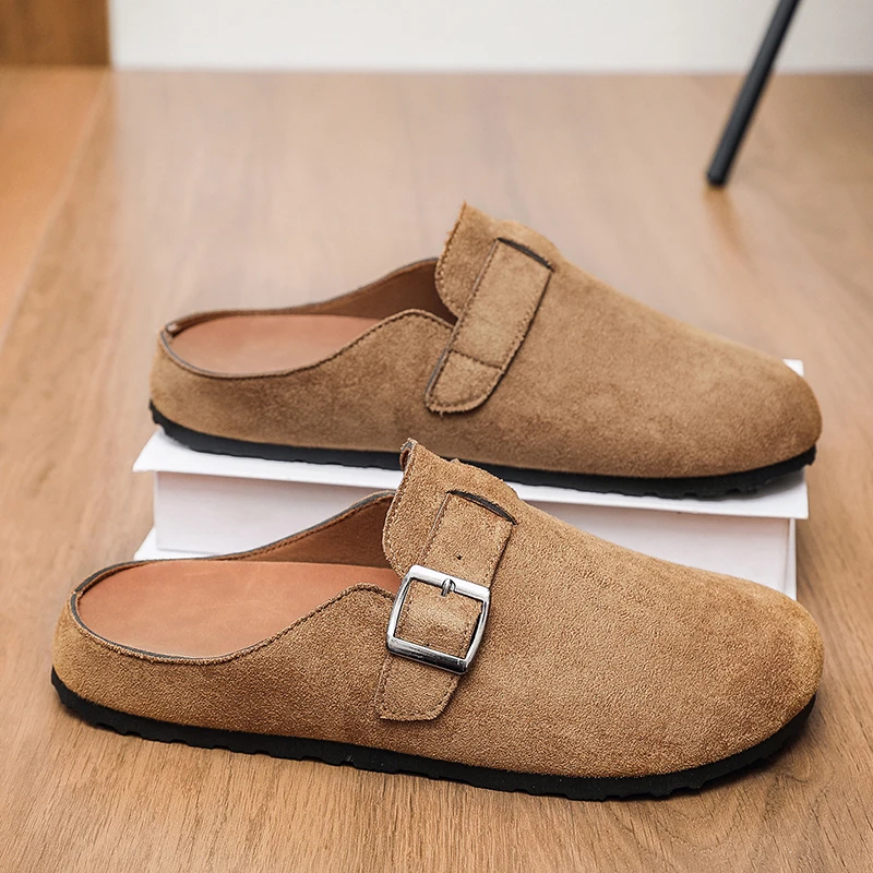 Мужская обувь, 2025 г., мужские туфли-лодочки с поддержкой свода стопы, унисекс, классические пляжные мужские замшевые сандалии Birkenstok, пробковые сабо в стиле ретро
Мужская обувь, 2025 г., мужские туфли-лодочки с поддержкой свода стопы, унисекс, классические пляжные мужские замшевые сандалии Birkenstok, пробковые сабо в стиле ретро