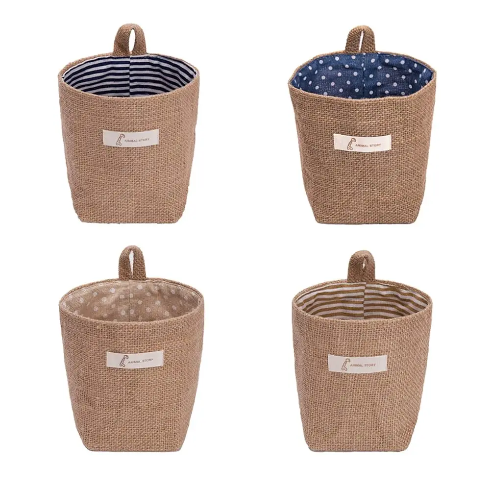 4 Pack Wall Hanging Storage Bags Hanging Storage Bags Cotton Linen Storage Basket Foldable Wall Hanging Basket Family Organiz
4 Pack Wall Hanging Storage Bags Hanging Storage Bags Cotton Linen Storage Basket Foldable Wall Hanging Basket Family Organiz