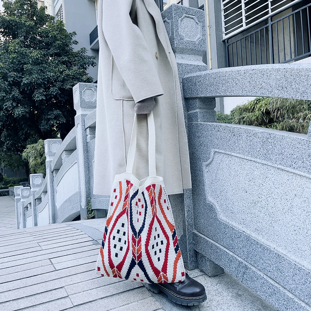 Women Boho Shoulder Bag Versatile Top Handle Bag Casual Travel Printed Handbag Retro Satchel Purses Fall Winter Bag
Women Boho Shoulder Bag Versatile Top Handle Bag Casual Travel Printed Handbag Retro Satchel Purses Fall Winter Bag