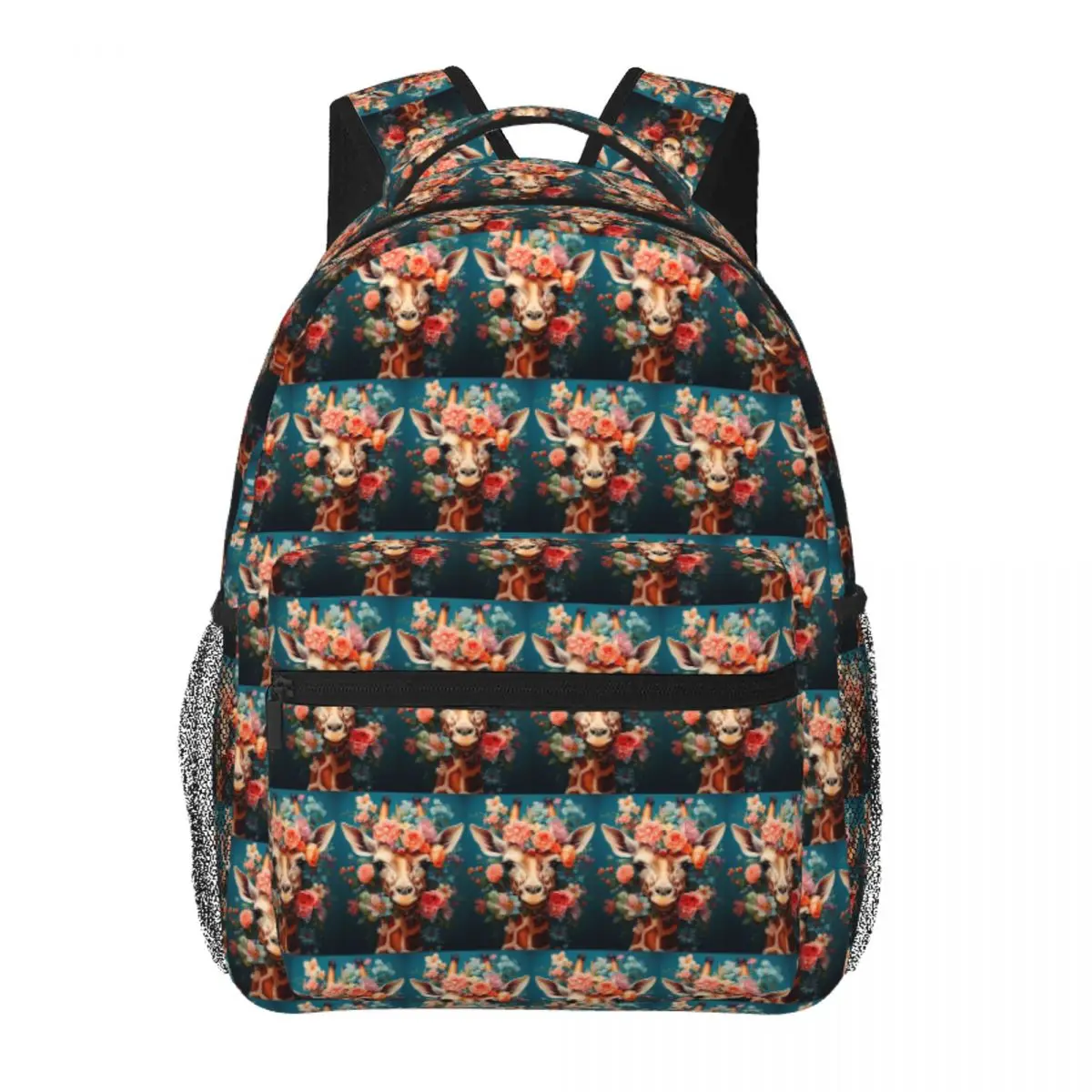 Beautiful Giraffe With Flowers Portrait Print Backpack Student BookBag Kids School Bag Computer Shoulder Bags for Boys Girls
Beautiful Giraffe With Flowers Portrait Print Backpack Student BookBag Kids School Bag Computer Shoulder Bags for Boys Girls