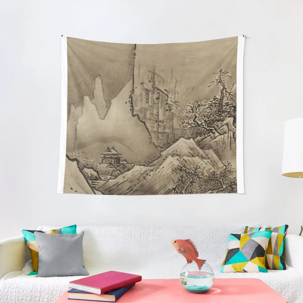 Ink drawing autumn and winter landscape by Sesshū Tōyō Tapestry Anime Decor Room Decore Aesthetic Wall Decoration Items Tapestry
Ink drawing autumn and winter landscape by Sesshū Tōyō Tapestry Anime Decor Room Decore Aesthetic Wall Decoration Items Tapestry