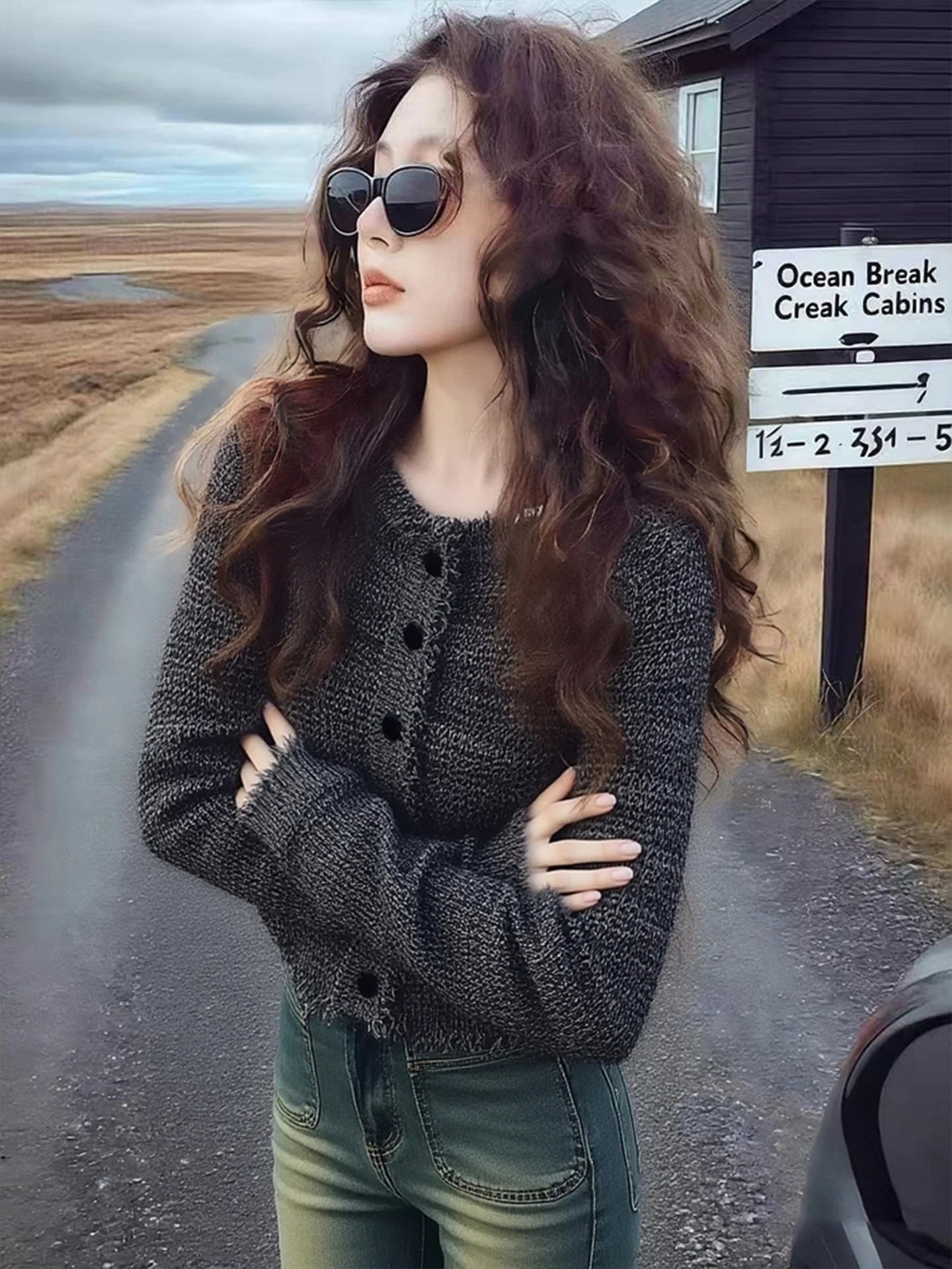 Korean Style Simple Casual Long Sleeve Knitted Top Women's Base Layer Shirt Fashionable Lazy Style Winter 2026 Collection
Korean Style Simple Casual Long Sleeve Knitted Top Women's Base Layer Shirt Fashionable Lazy Style Winter 2026 Collection