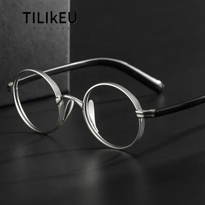 Titanium Alloy Acetate Tortoiseshell Round Glasses Frame Men Comfort Small Frame Designer Women Vintage Round Eyeglasses Eyewear
Titanium Alloy Acetate Tortoiseshell Round Glasses Frame Men Comfort Small Frame Designer Women Vintage Round Eyeglasses Eyewear