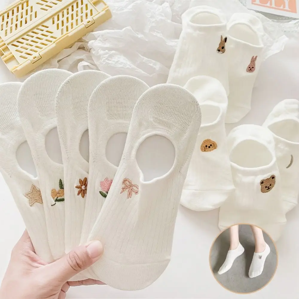 10Pairs Flower Animal Thin Boat Socks Breathable Non-slip Sweet Short Socks Cartoon Hosiery Summer Invisible Socks Summer
10Pairs Flower Animal Thin Boat Socks Breathable Non-slip Sweet Short Socks Cartoon Hosiery Summer Invisible Socks Summer