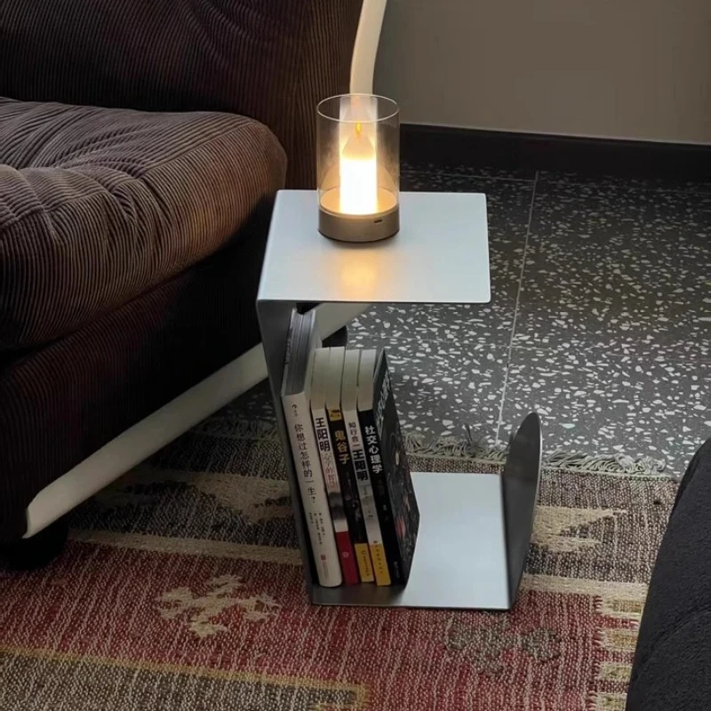 Bauhaus Stainless Steel Side Tables Designer Metal End Table with Shelf Minimalist Side Table for Living Room Creative Book Rack
Bauhaus Stainless Steel Side Tables Designer Metal End Table with Shelf Minimalist Side Table for Living Room Creative Book Rack